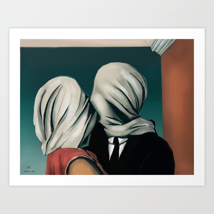 hidden faces art print by dano77 society6