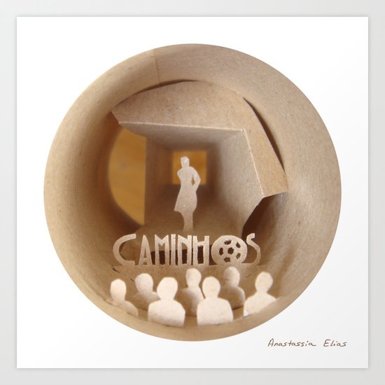 Caminhos do Cinema Português Art Print