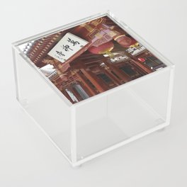 China Photography - Empty Chinese Temple Acrylic Box