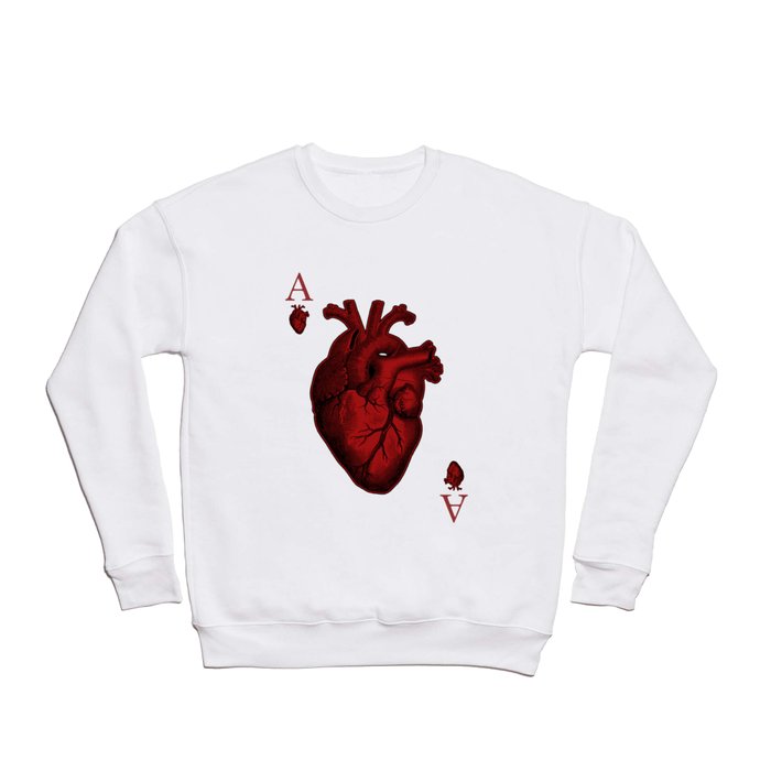 Ace of Hearts Crewneck Sweatshirt