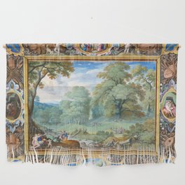  Landscape with the Story of Venus and Adonis 1589  Wall Hanging