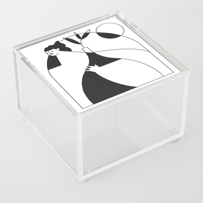 Monochrome Acrylic Box