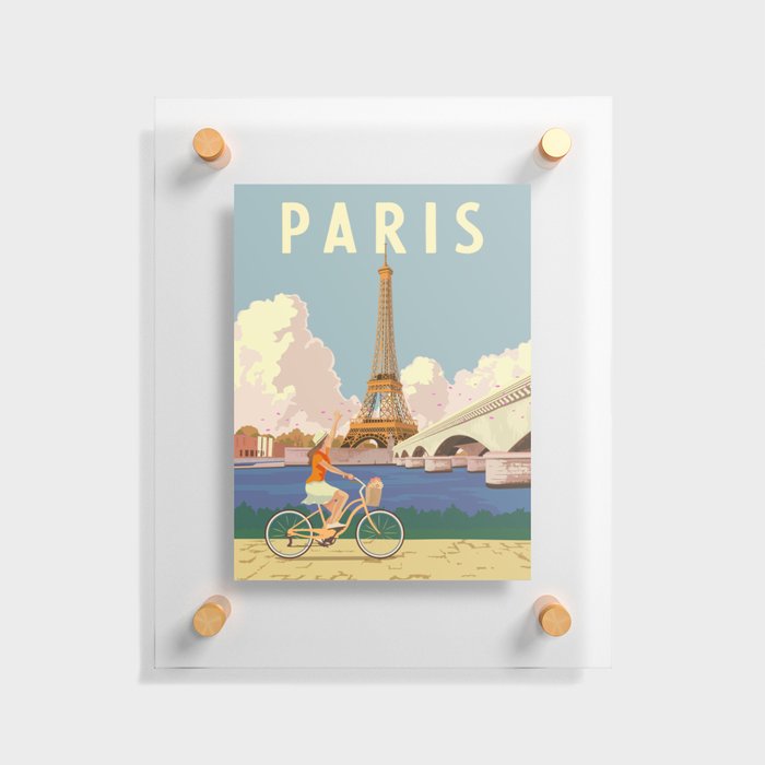Paris Floating Acrylic Print