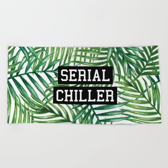 Serial Chiller Beach Towel
