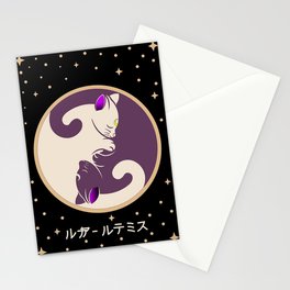 Luna Artemis Sailor Moon3893980.jpg Stationery Card