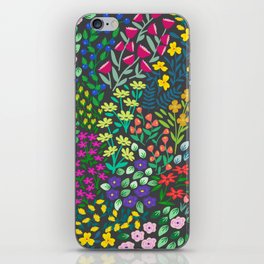 Flower market floral pattern iPhone Skin
