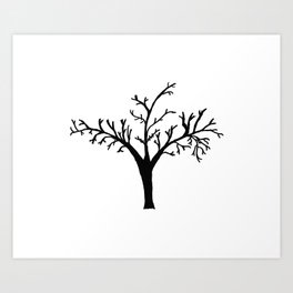 Bare Tree Art Print