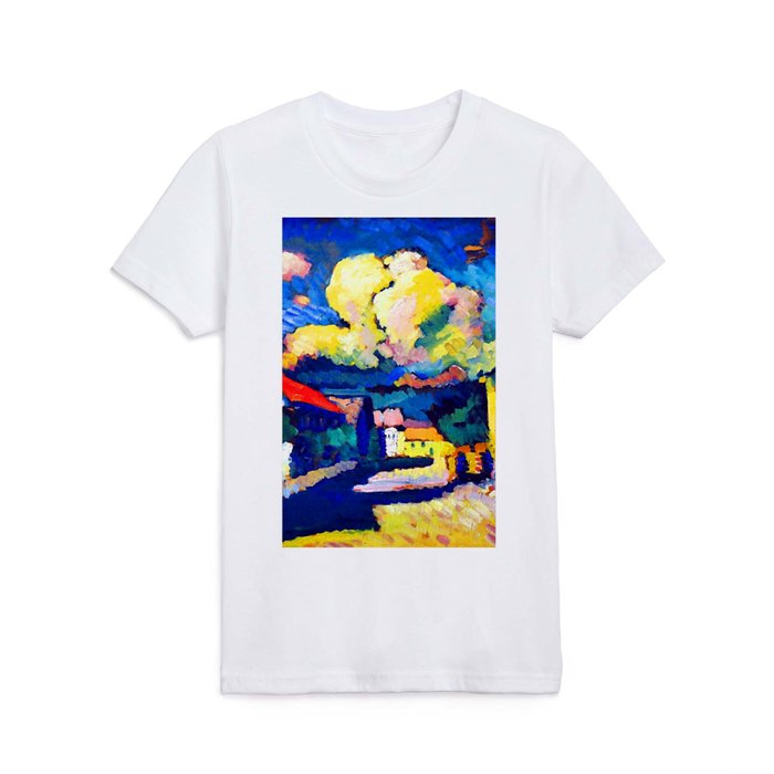 Wassily Kandinsky Village Street Kids T Shirt