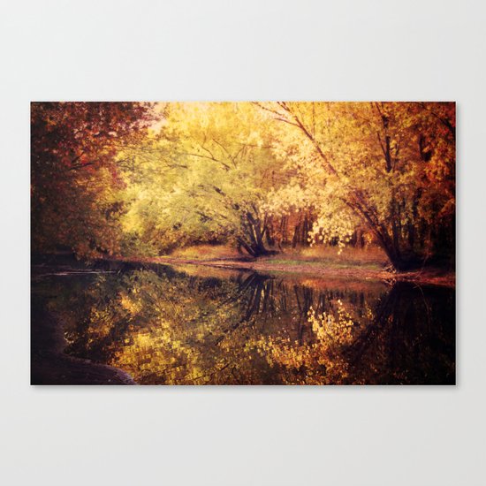 Glowing Canvas Print