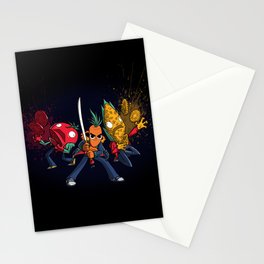 Food Fight Stationery Cards
