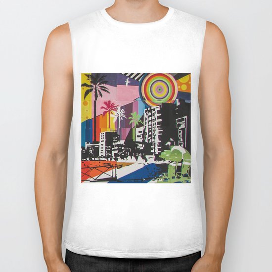 the city 6 Biker Tank