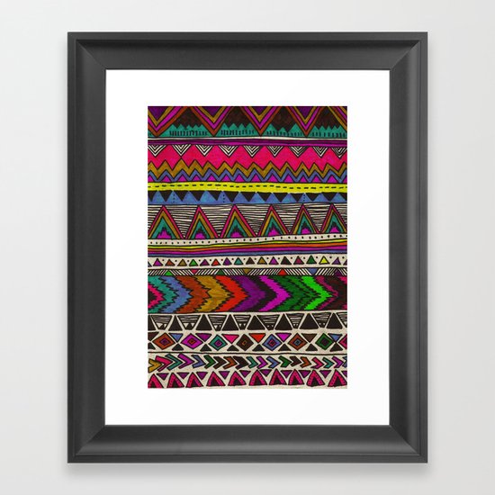 ▲PONCHO ▲ Framed Art Print