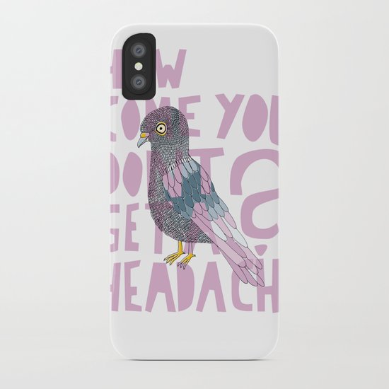 Headache! iPhone Case