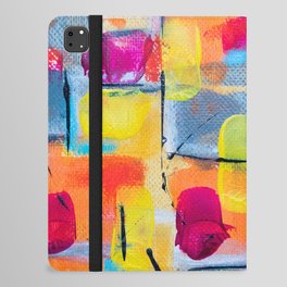 Bright Abstract iPad Folio Case