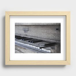 Forgotten Piano Recessed Framed Print