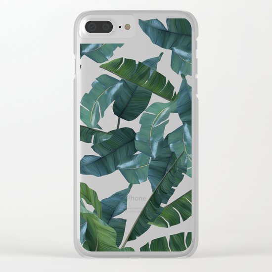 Banana Leaf Decor #society6 #decor #buyart Clear iPhone Case