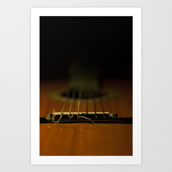 guitar ii Art Print