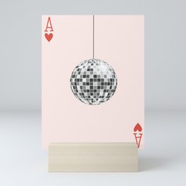 Ace of Disco Balls Mini Art Print