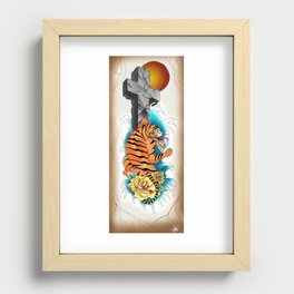 Rock of Ages Recessed Framed Print