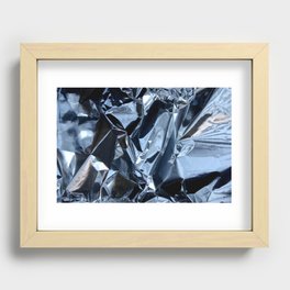 Abstract Tinfoil  Recessed Framed Print