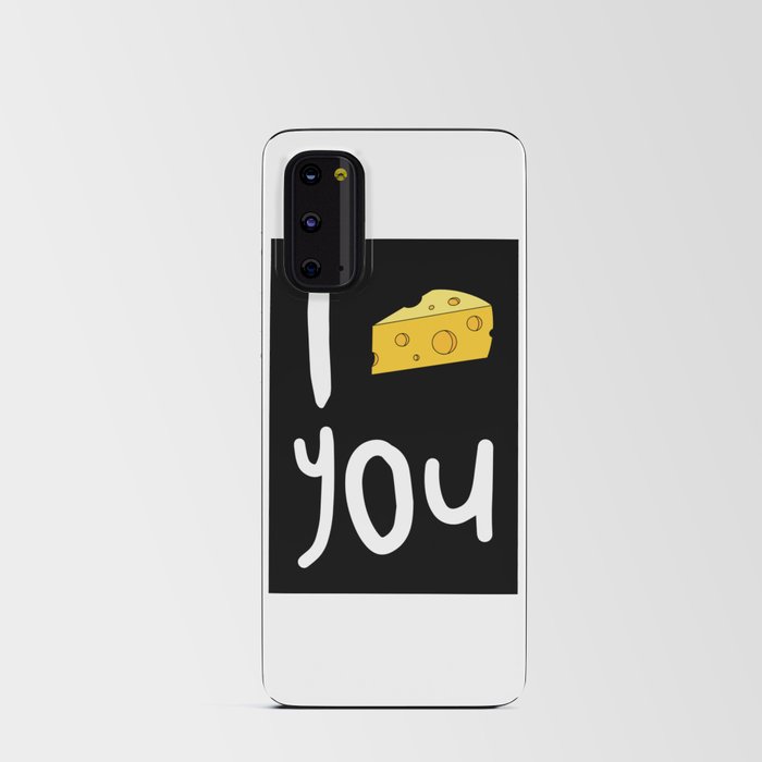 I love you - cheese Android Card Case