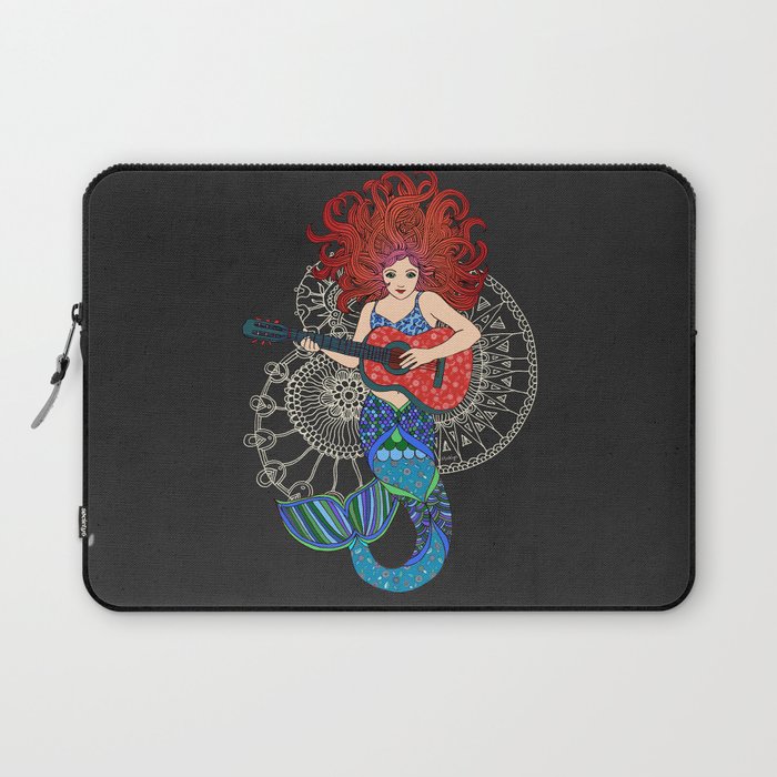 Musical Mermaid Laptop Sleeve