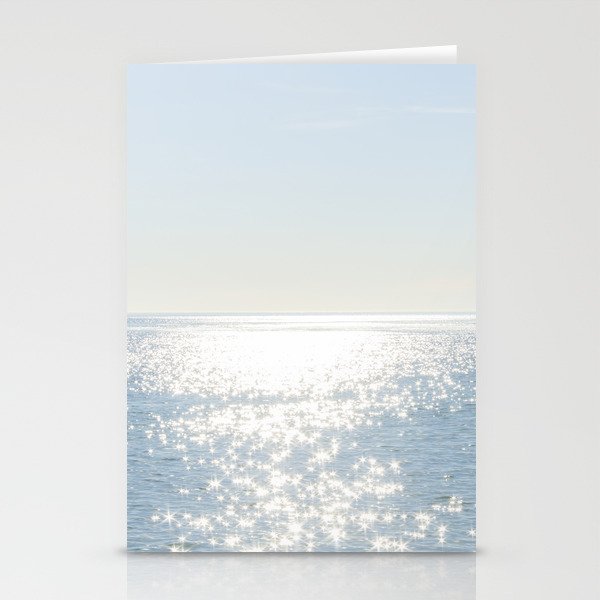 Electric Blue Ocean Stationery Cards