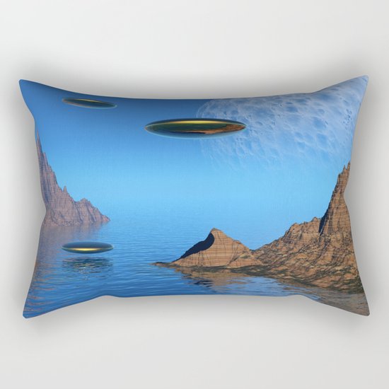It's a Great Day For Flying Rectangular Pillow
