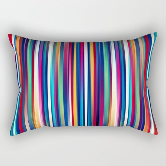 Blurry Lines Rectangular Pillow