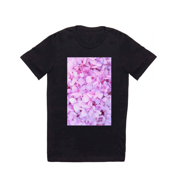 Pink Lavender Flowers : Hydrangea T Shirt