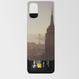 Manhattan skyline New York skyscrapers/ travel photography/ Fine art print Android Card Case