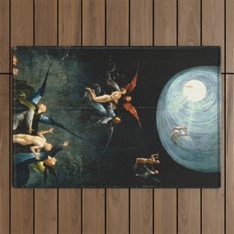 Hieronymus Bosch - Ascent of the Blessed 1504 Outdoor Rug