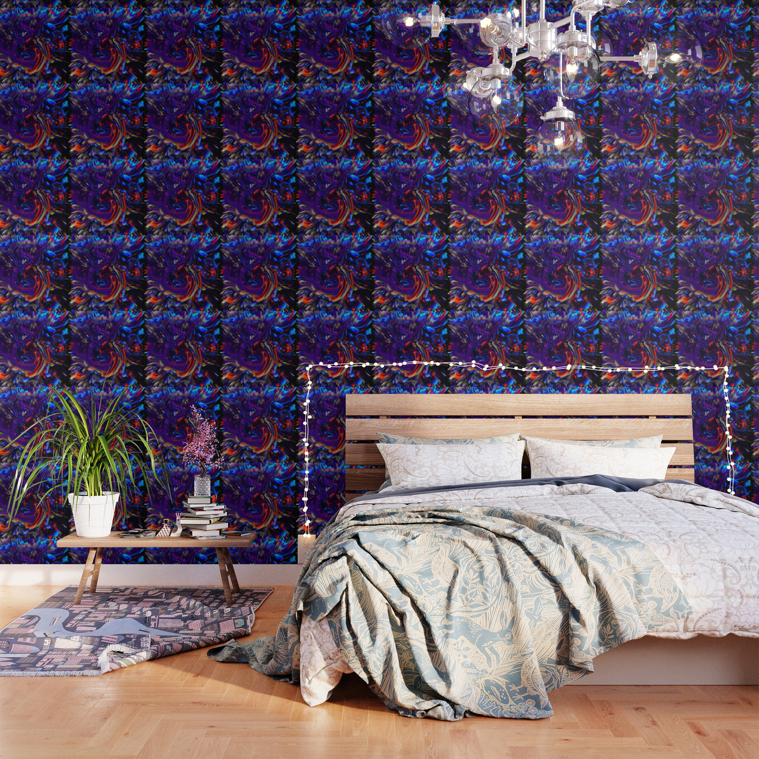 Abstract Explosion Wallpaper By Haroulita Society6