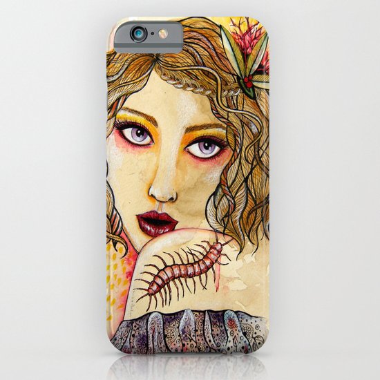 Cecilia and the Centipede iPhone & iPod Case