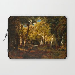 In the Forest, 1874 by Narcisse Diaz de la Pena Laptop Sleeve