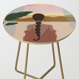 Finding Peace Side Table