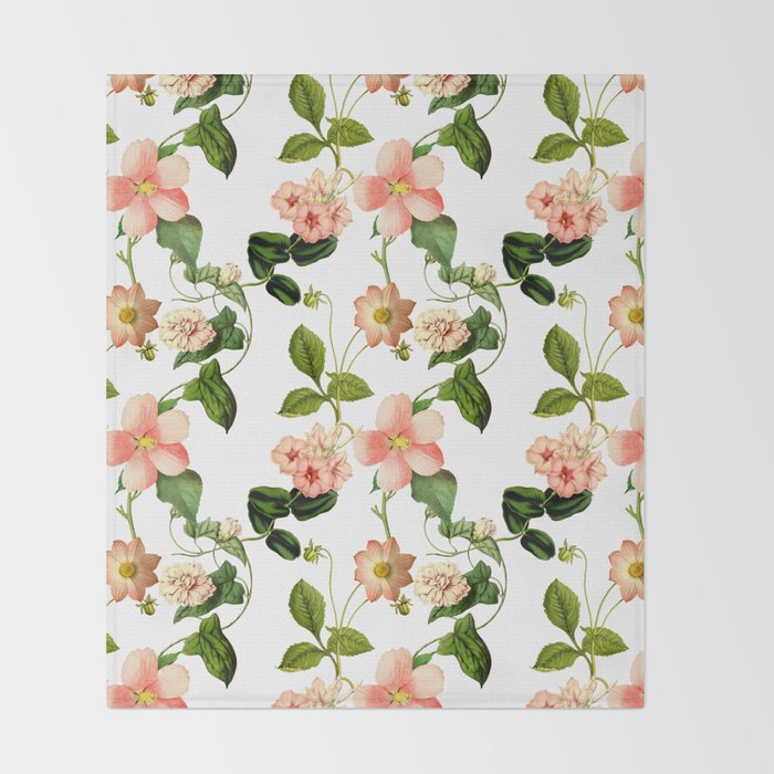 pics Pastel Cute Throw Blankets throw blanquet pastel floral pattern