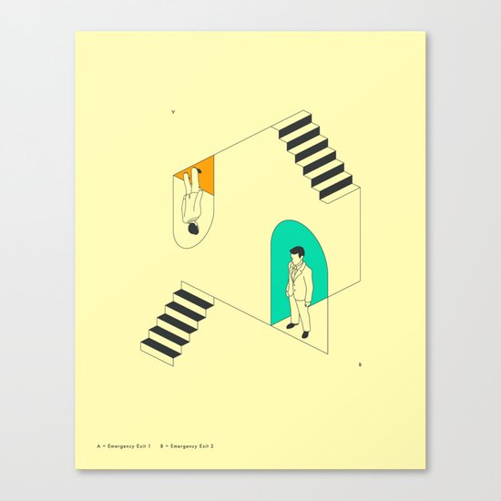 EMERGENCY EXITS (19) Canvas Print