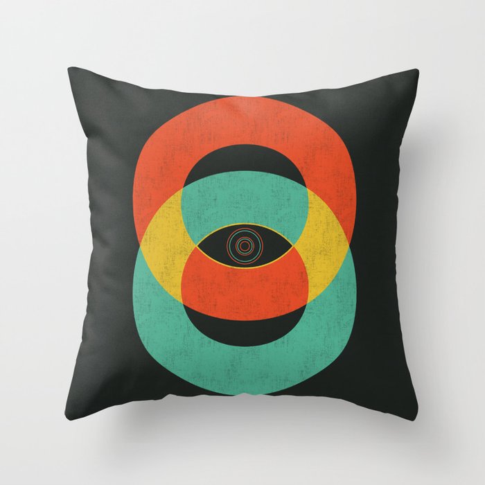 Double Vision Throw Pillow