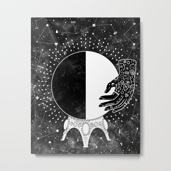 First Quarter Metal Print