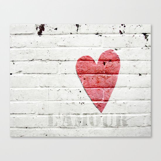 L'amour Canvas Print