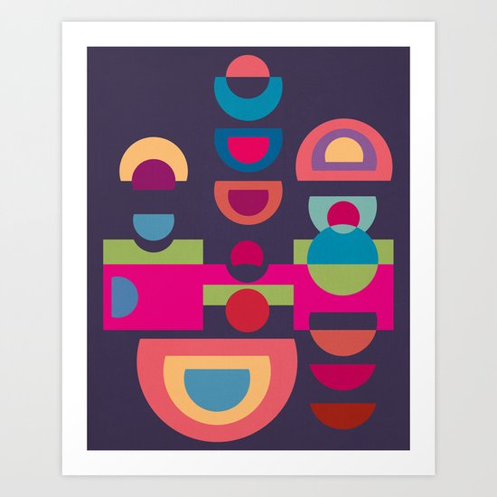 Colorplay G. 1 Art Print