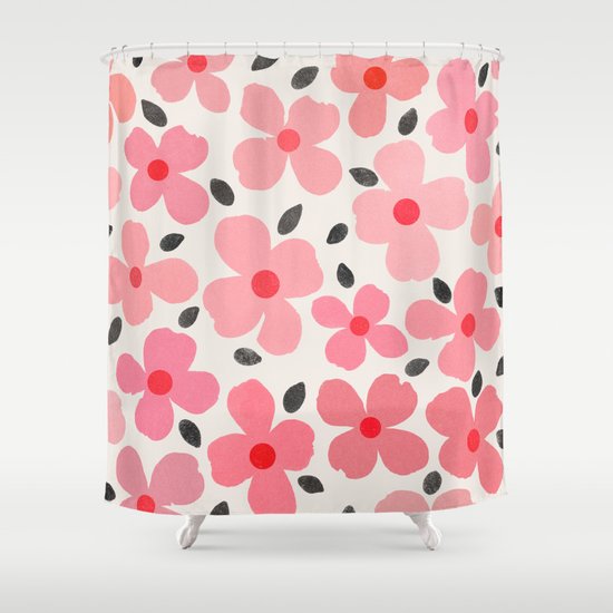 dogwood 8 Shower Curtain
