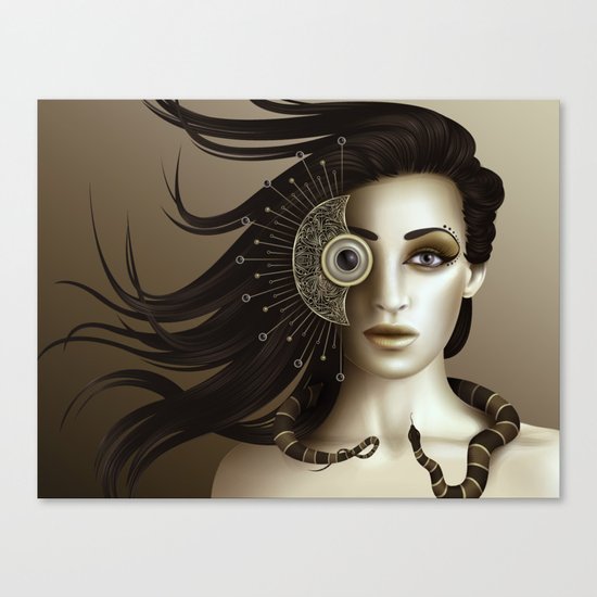 Gilded Canvas Print