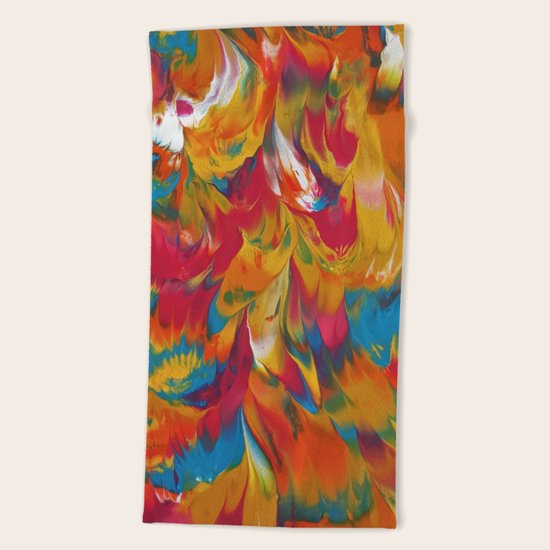 Psychedelic Beach Towel