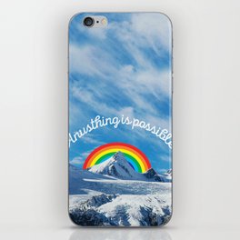 Anusthing is possible in Alaska iPhone Skin