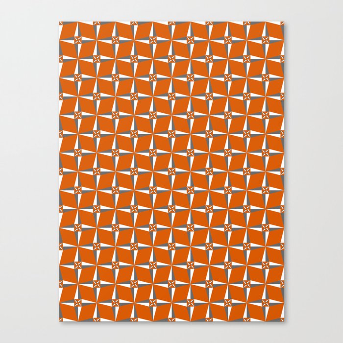 Geometric seamless pattern graphic design Canvas Print