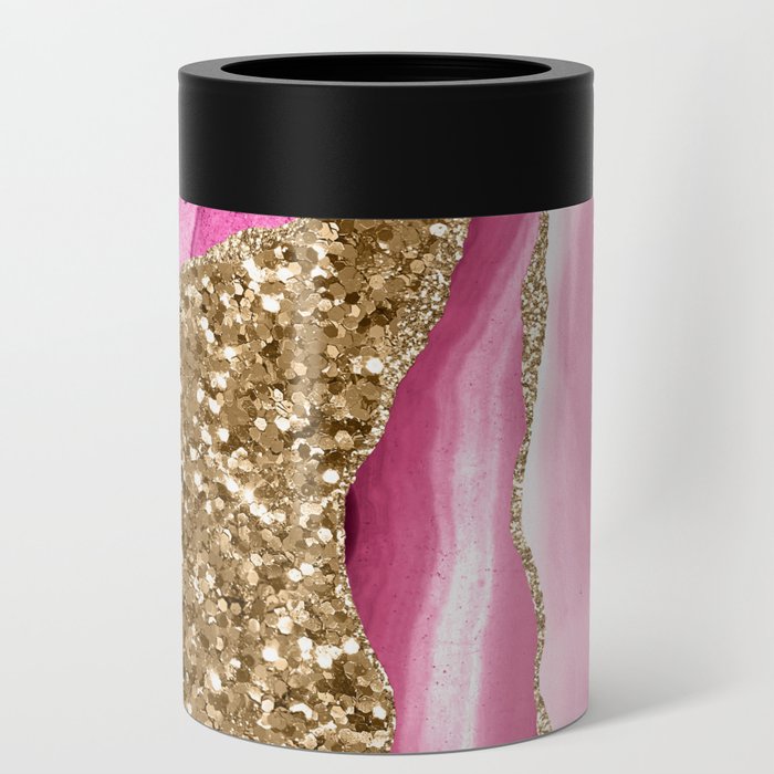 Agate Glitter Dazzle Texture 10 Can Cooler