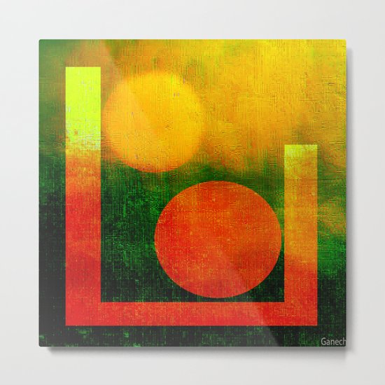 Formes 16 Metal Print