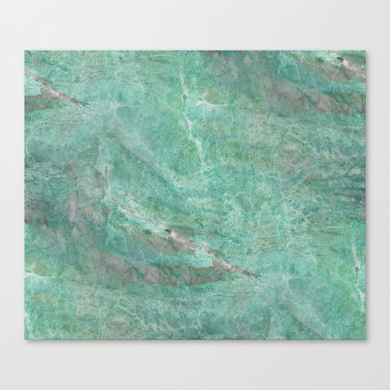 Alfetta verde - turquoise stone Canvas Print